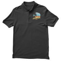 Clearwater Beach, Florida   Palm Tree & Sunset The Original Pullover H Men's Polo Shirt | Artistshot