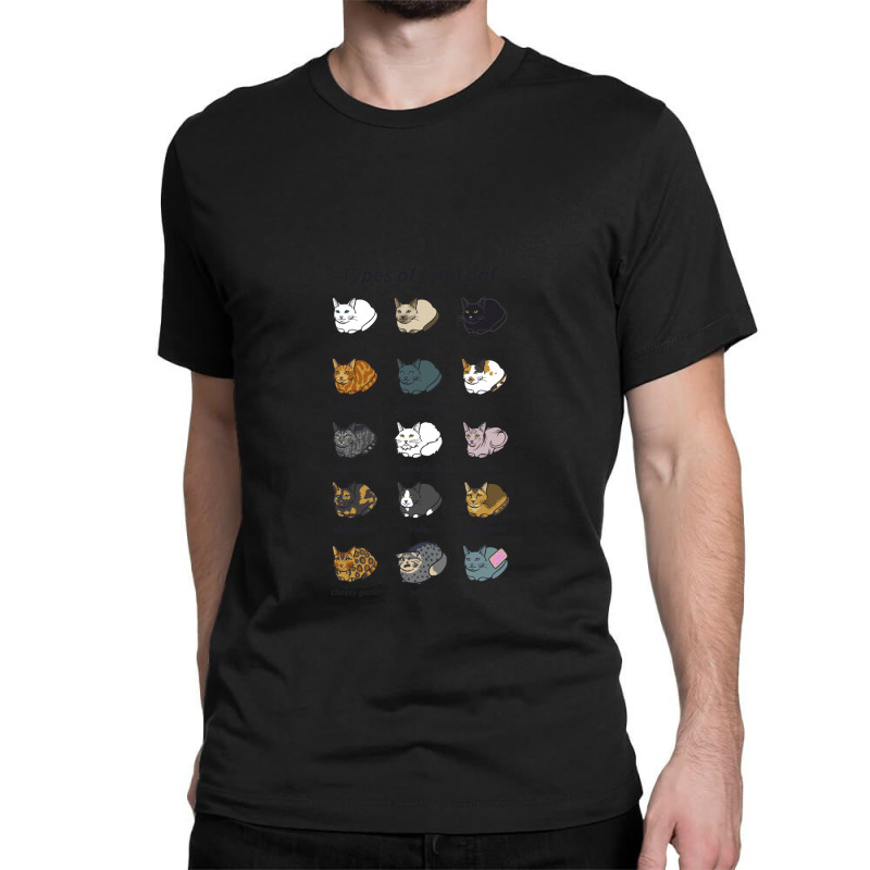 The Types Of Cat Loaf Classic T-shirt by JeanetteNeubauer | Artistshot