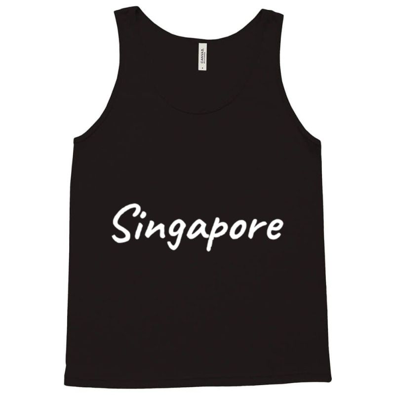 Singapore Tank Top by NICHOLASGIBSON | Artistshot