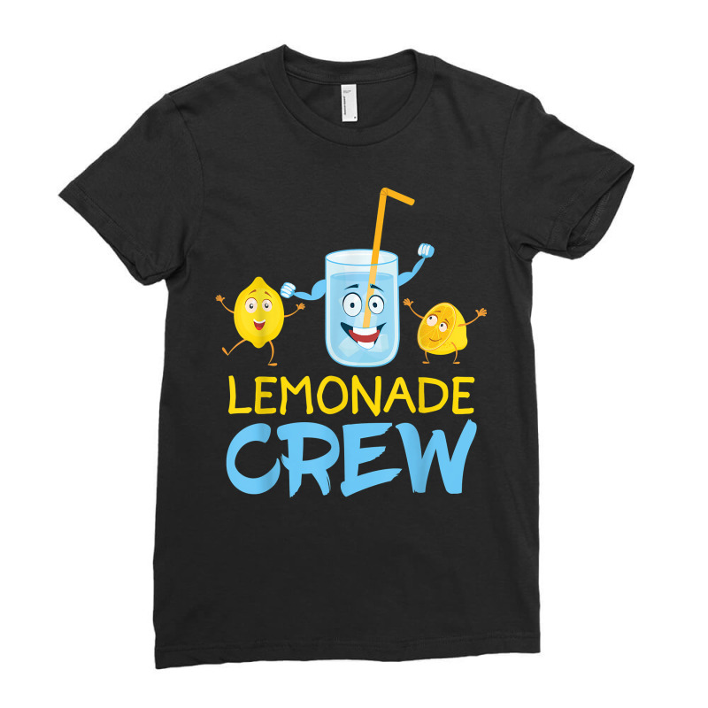 Lemonade Crew Lemon Boss Juice Stand Gift T Shirt Ladies Fitted T-Shirt by cm-arts | Artistshot