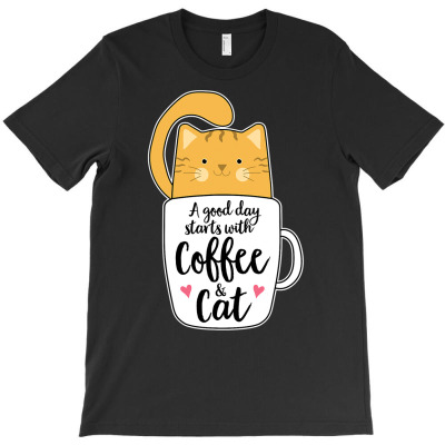 Funny Orange Cat Coffee Mug Cat Lover T Shirt T-shirt Designed By Efashion
