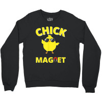 Chick Magnet Cute Funny Easter Chicken Sunglasses Crewneck Sweatshirt | Artistshot