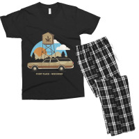 Vista Tower Men's T-shirt Pajama Set | Artistshot