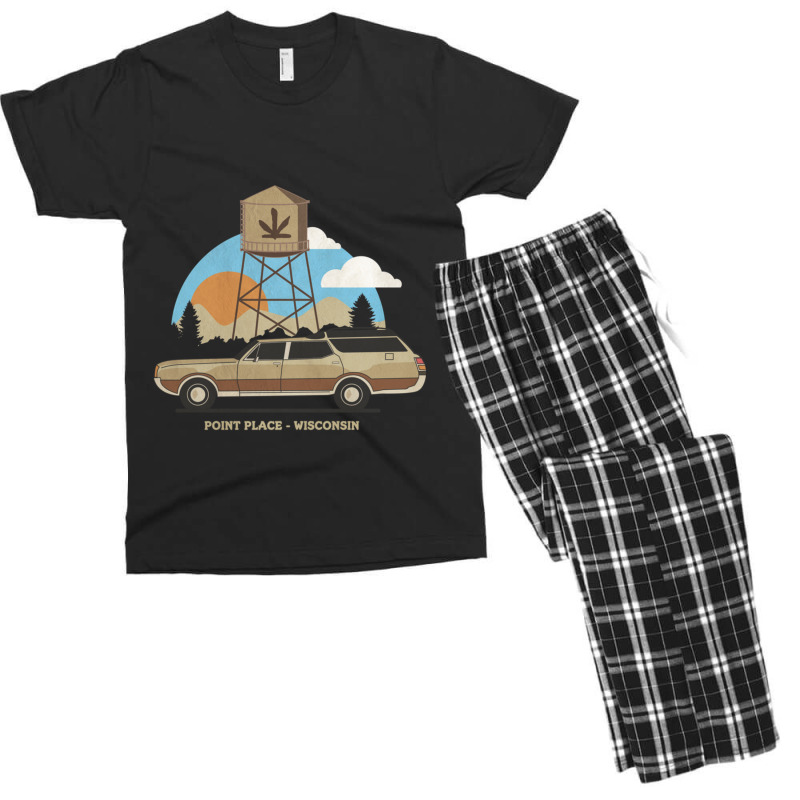 Vista Tower Men's T-shirt Pajama Set by cm-arts | Artistshot