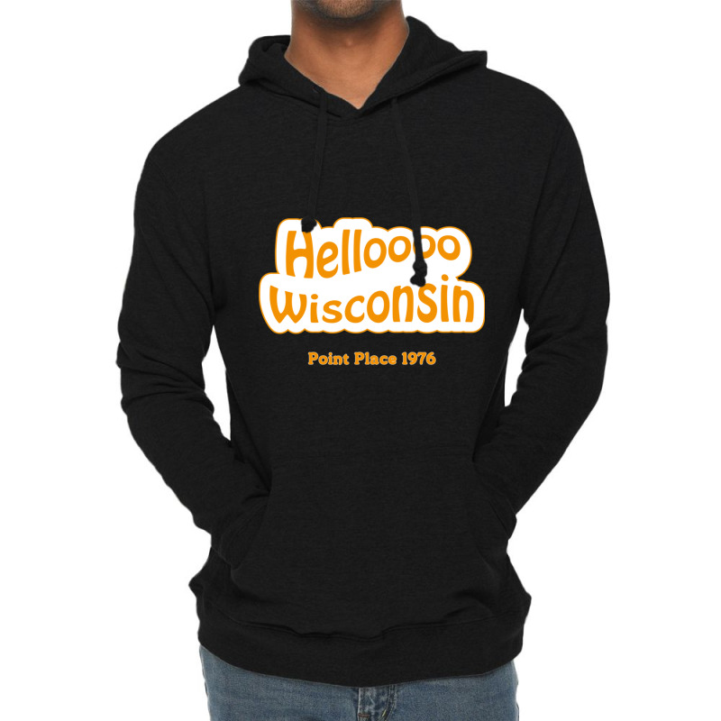 Helloooo Wisconsin Lightweight Hoodie by cm-arts | Artistshot