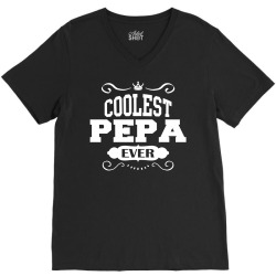 Coolest Pepa Ever V-Neck Tee | Artistshot