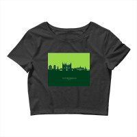 Peterborough England Skyline Crop Top | Artistshot