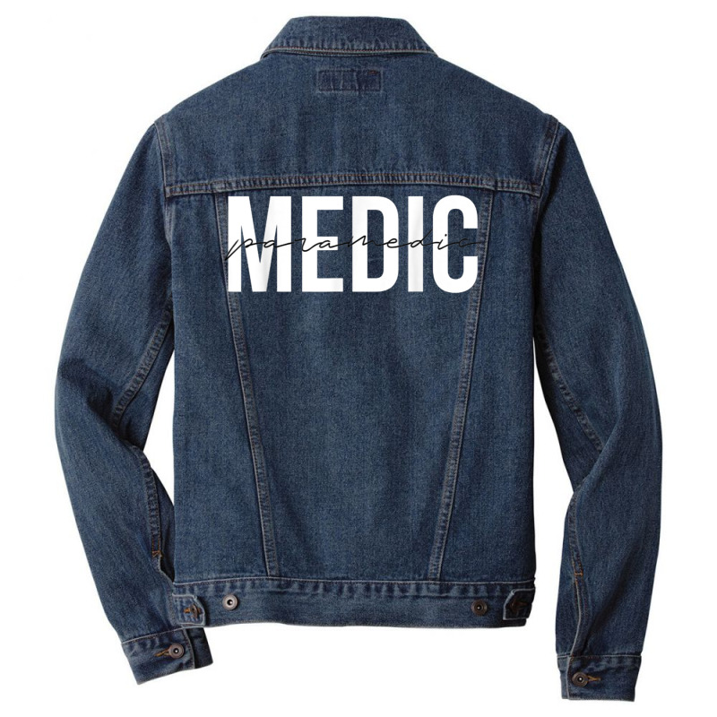 Paramedic Emt Emergency Medical Technician T Shirt Men Denim Jacket | Artistshot