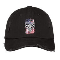 Patriotic Dirt Track, Motocross Stock Car Racing Vintage Cap | Artistshot