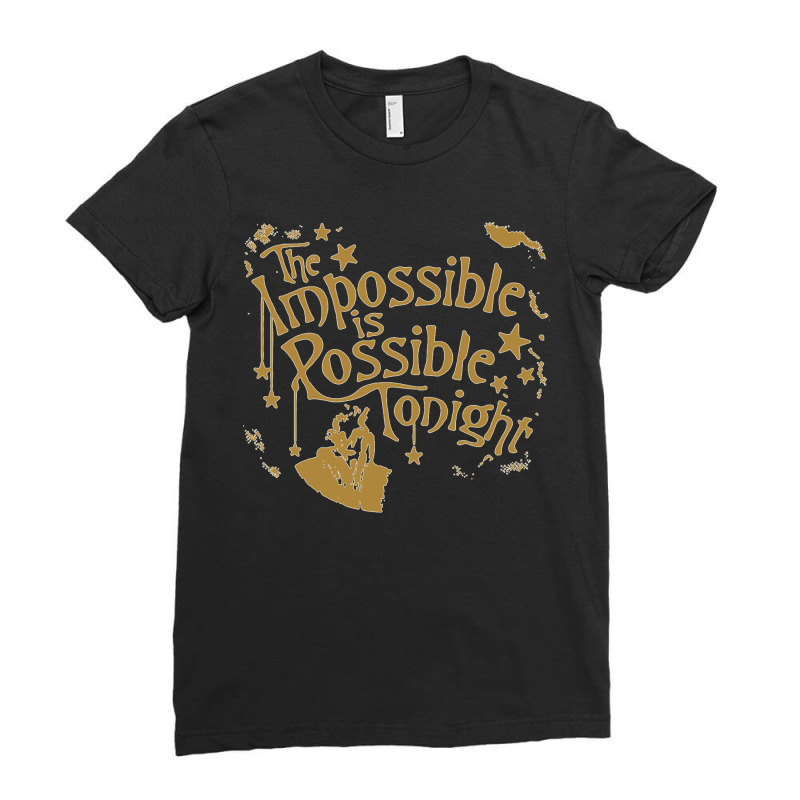 Smashings Design Arts Pumpkins   The Impossible Is Possible Tonight Cl Ladies Fitted T-Shirt by MaryTMcgoffin | Artistshot