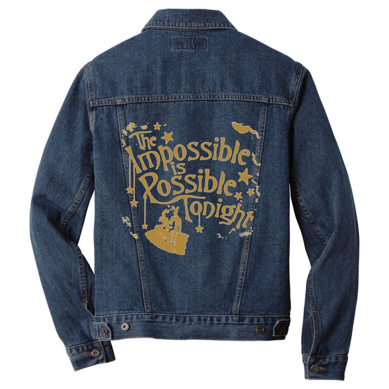 Smashings Design Arts Pumpkins   The Impossible Is Possible Tonight Cl Men Denim Jacket by MaryTMcgoffin | Artistshot