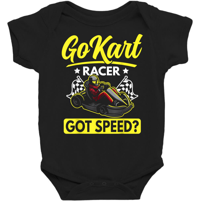 Gokart Racer Got Speed Go Kart T Shirt Baby Bodysuit by cm-arts | Artistshot