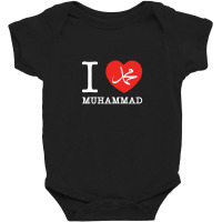 I Love Muhammad Design Baby Bodysuit | Artistshot