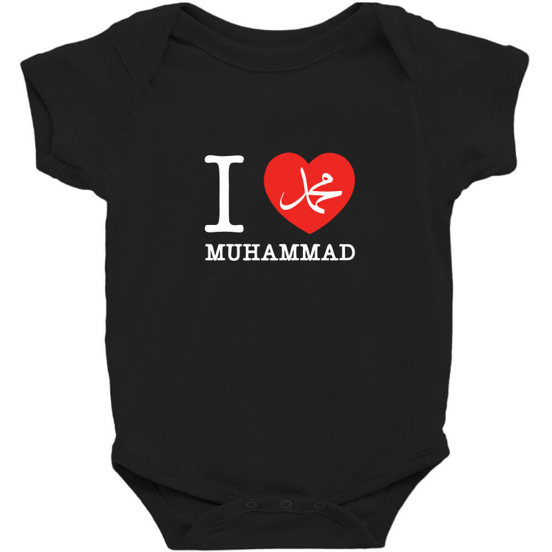 I Love Muhammad Design Baby Bodysuit by Imasji | Artistshot