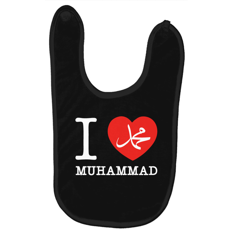 I Love Muhammad Design Baby Bibs by Imasji | Artistshot