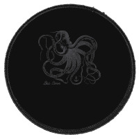 Vintage Black Octopus Marine Biologist Ocean Sea Life 5 Round Patch | Artistshot