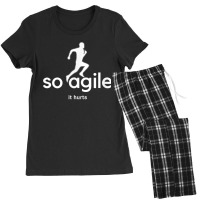 So Agile It Hurts Pi Planning Women's Pajamas Set | Artistshot