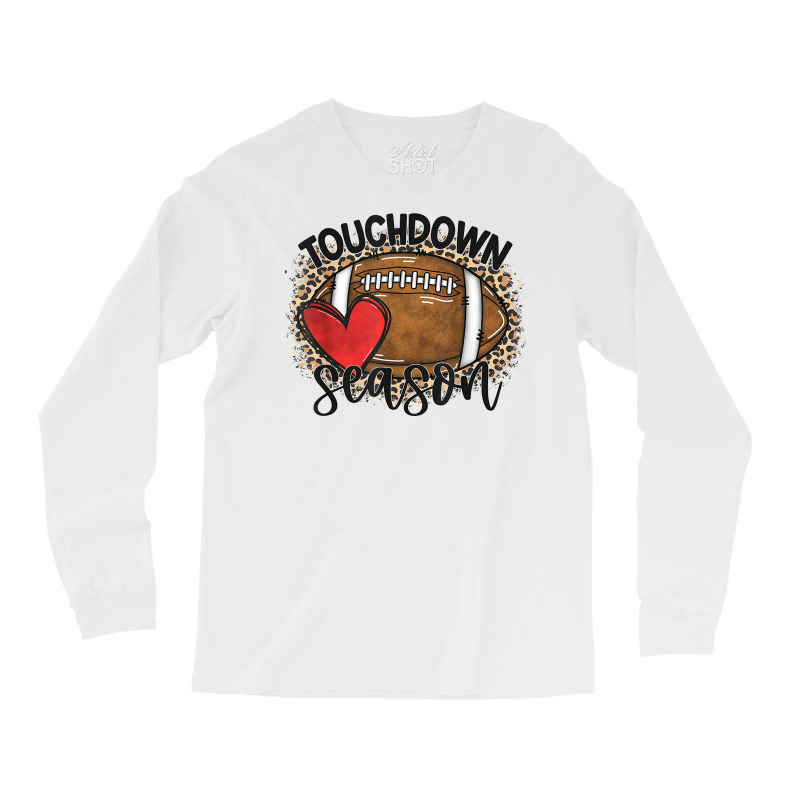 Touchdown Season Football Back To School For Boy Love Footba T Shirt Long Sleeve Shirts by cm-arts | Artistshot