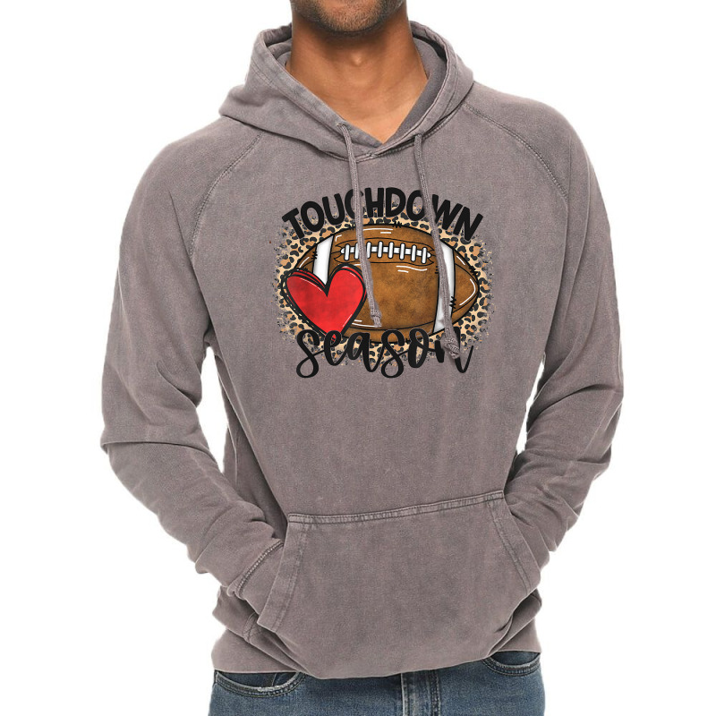 Touchdown Season Football Back To School For Boy Love Footba T Shirt Vintage Hoodie by cm-arts | Artistshot