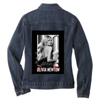 Nine Sisters Album- Olivia Newton-john  Art Ladies Denim Jacket | Artistshot