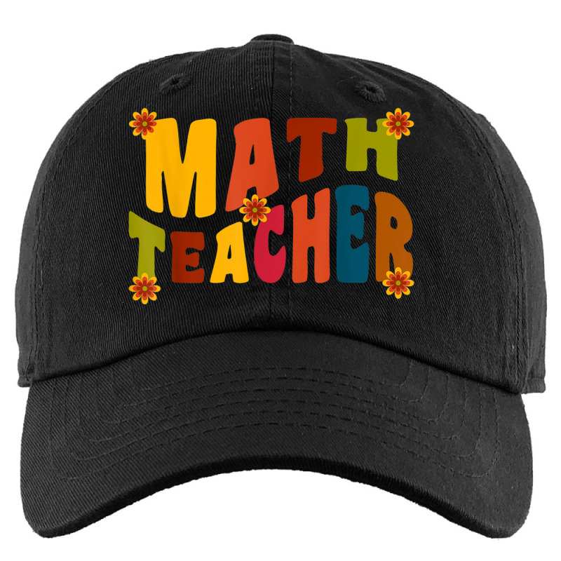 Mathematics Equation Back To School Retro Math Teacher's Day Kids Cap by Fashonus | Artistshot