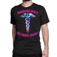 X Ray Radiology Technologist Tech Rt Caduceus Medical Symbol Zip Hoodi Classic T-shirt | Artistshot