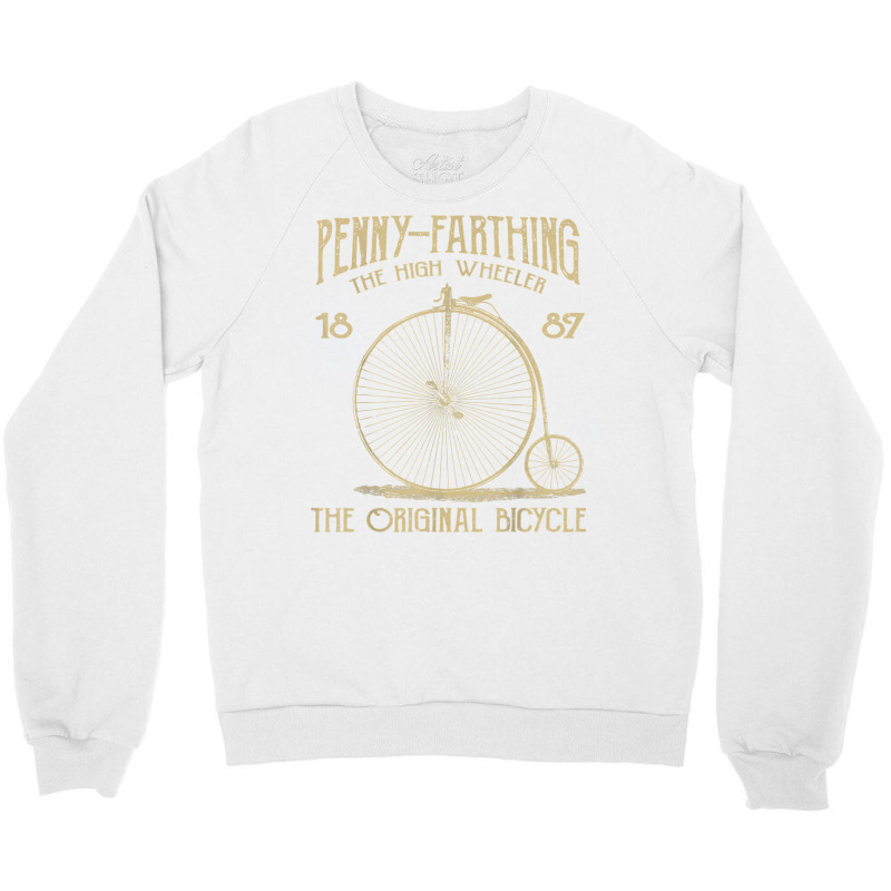 Penny Farthing Bike Retro Vintage Bicycle T Shirt Crewneck Sweatshirt | Artistshot