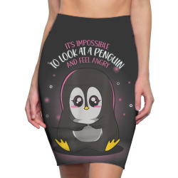 impossible to feel angry penguin Pencil Skirts | Artistshot