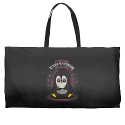 impossible to feel angry penguin Weekender Totes | Artistshot