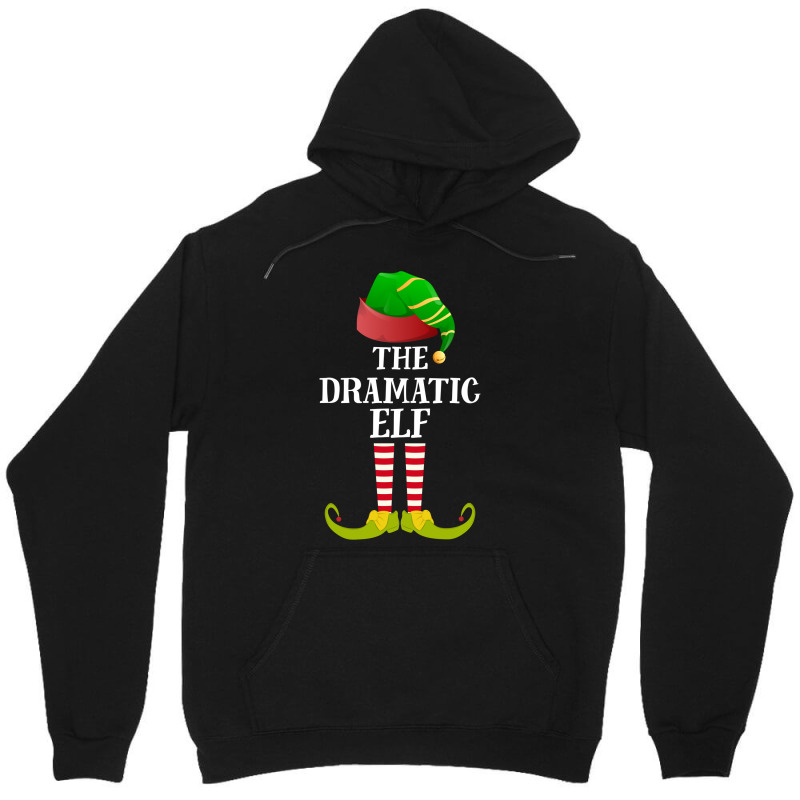 Dramatic Elf   Funny Matching Family Christmas Pajamas T Shirt Unisex Hoodie by wilber.bourque | Artistshot