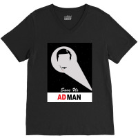 Save Us Ad Man V-neck Tee | Artistshot