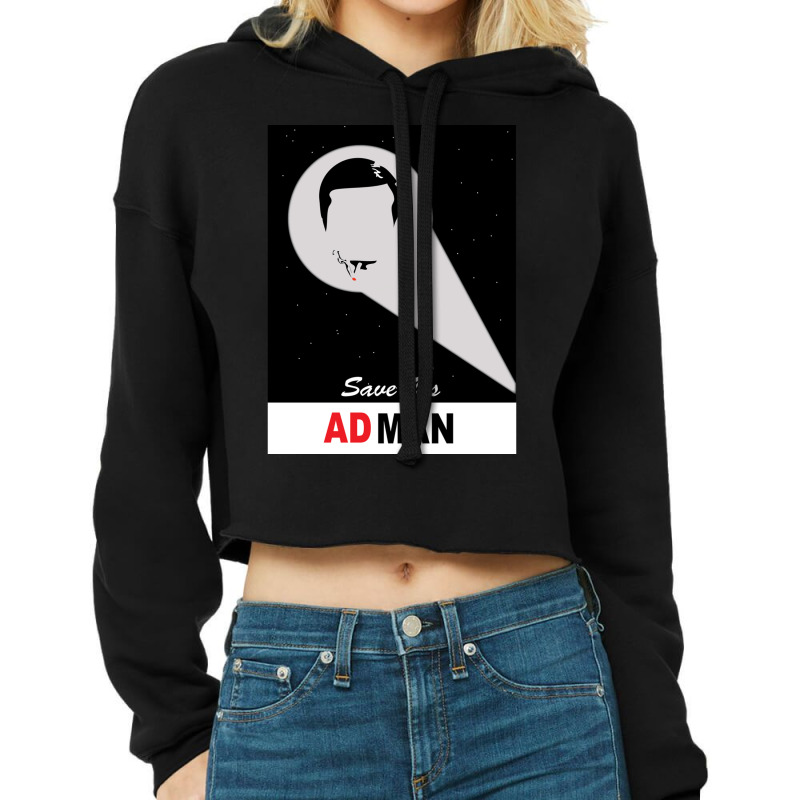 Save Us Ad Man Cropped Hoodie | Artistshot