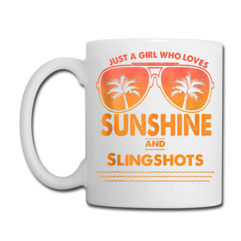 Just A Girl Who Loves Sunshine And Slingshots For Woman Tank Top Coffee Mug | Artistshot