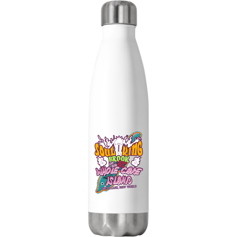 Soul King At Whole Cake Island Stainless Steel Water Bottle | Artistshot