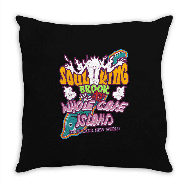 Soul King At Whole Cake Island Throw Pillow | Artistshot