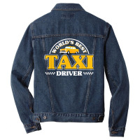 Taxicab Driver Cab Taxi Driving T Shirt Men Denim Jacket | Artistshot