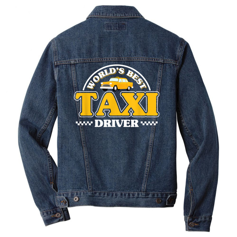 Taxicab Driver Cab Taxi Driving T Shirt Men Denim Jacket by mineronmbarciamk | Artistshot