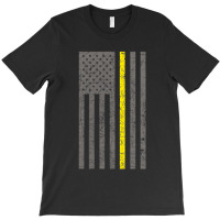 Dispatcher Thin Gold Line Shirt T-shirt | Artistshot