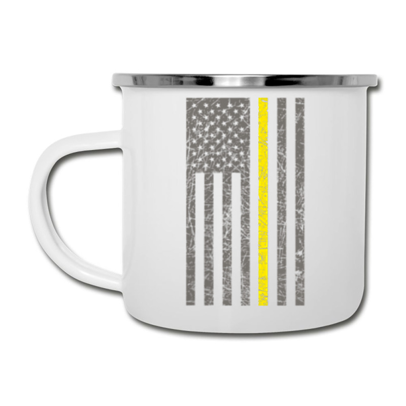 Dispatcher Thin Gold Line Shirt Camper Cup | Artistshot