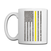 Dispatcher Thin Gold Line Shirt Coffee Mug | Artistshot