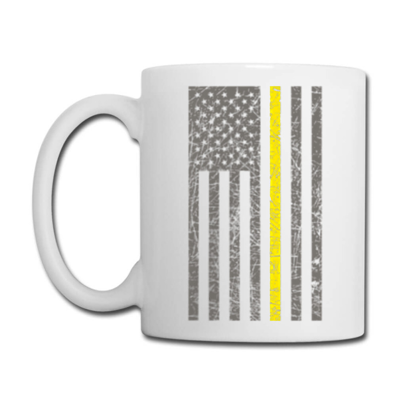 Dispatcher Thin Gold Line Shirt Coffee Mug | Artistshot