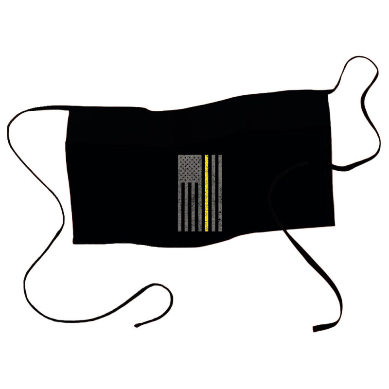 Dispatcher Thin Gold Line Shirt Waist Apron | Artistshot