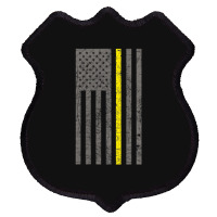 Dispatcher Thin Gold Line Shirt Shield Patch | Artistshot