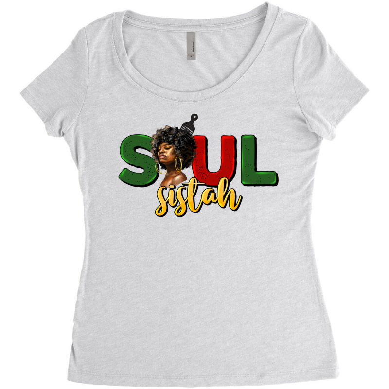 Soul Sistah Women's Triblend Scoop T-shirt by HRA Design Shop | Artistshot