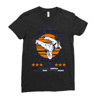 Murray Baumans Karate Club Ladies Fitted T-shirt | Artistshot