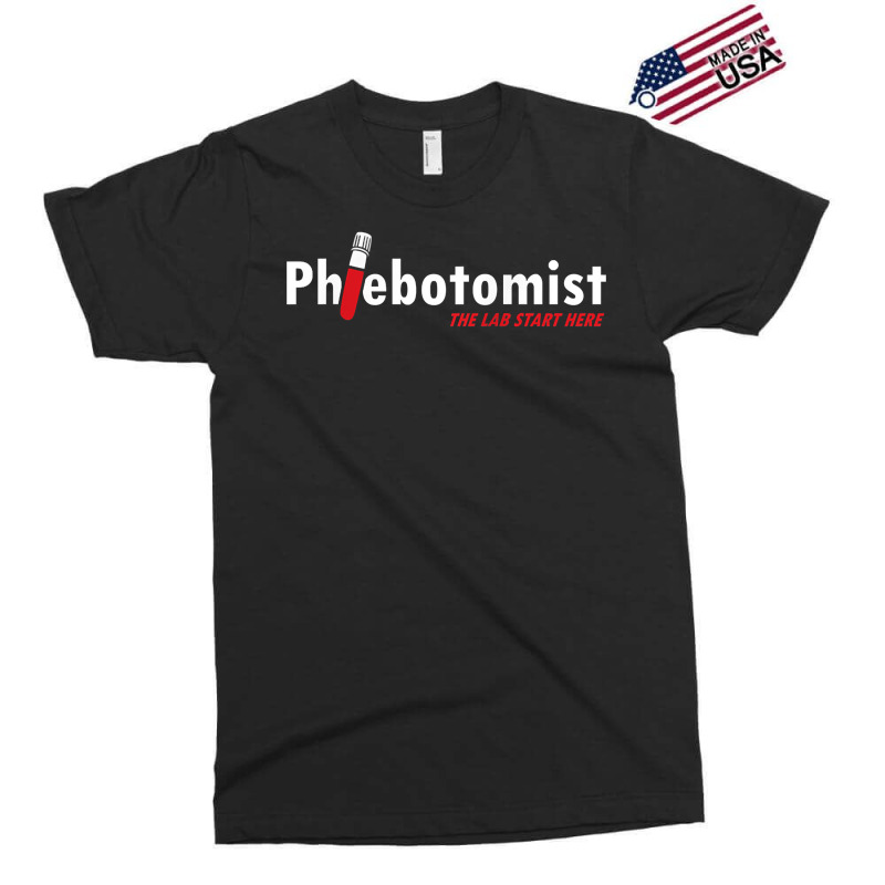 Phlebotomist Laboratory Injection Blood Doctor Nurse Gift Exclusive T-shirt | Artistshot