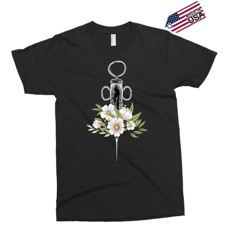 Phlebotomist Life Injection Phlebotomy Flowers Syringe Exclusive T-shirt | Artistshot