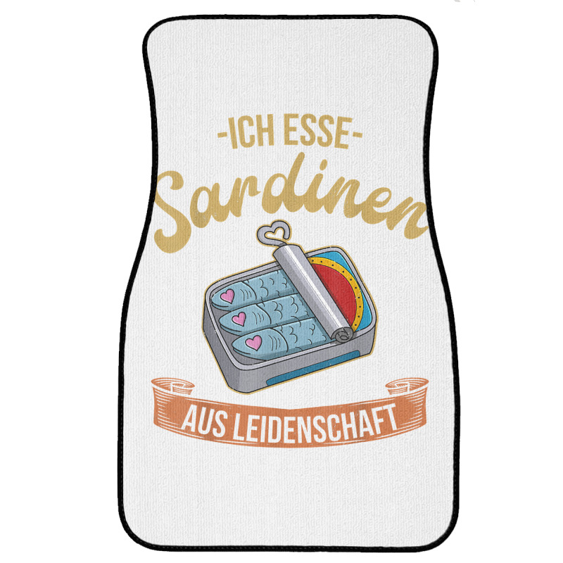 Sardine Anchovies Fish Dishes Canned Fish Cuisine T Shirt Front Car Mat | Artistshot