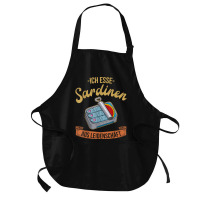 Sardine Anchovies Fish Dishes Canned Fish Cuisine T Shirt Medium-length Apron | Artistshot