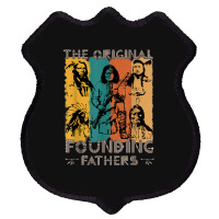 Original Founding Fathers Native American Indigenous Shield Patch | Artistshot